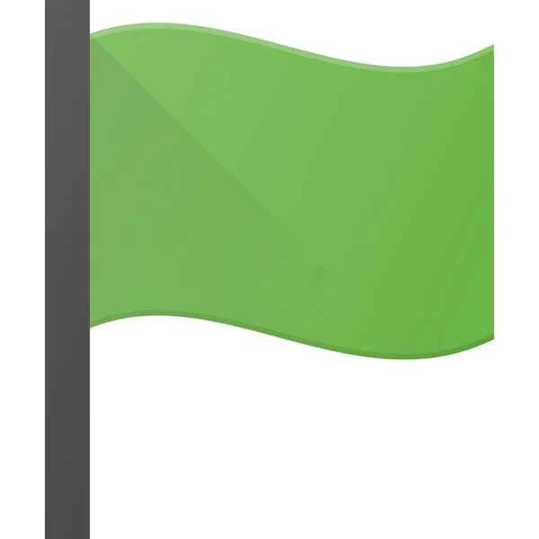 フラットスタイルの国旗マークアイコン — ストックベクタ