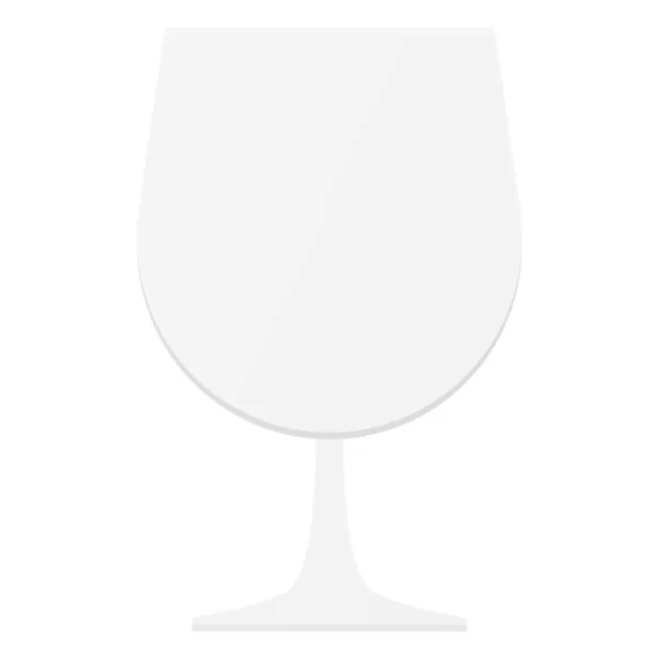 Drink Drinks Glas Ikone Flachen Stil — Stockvektor