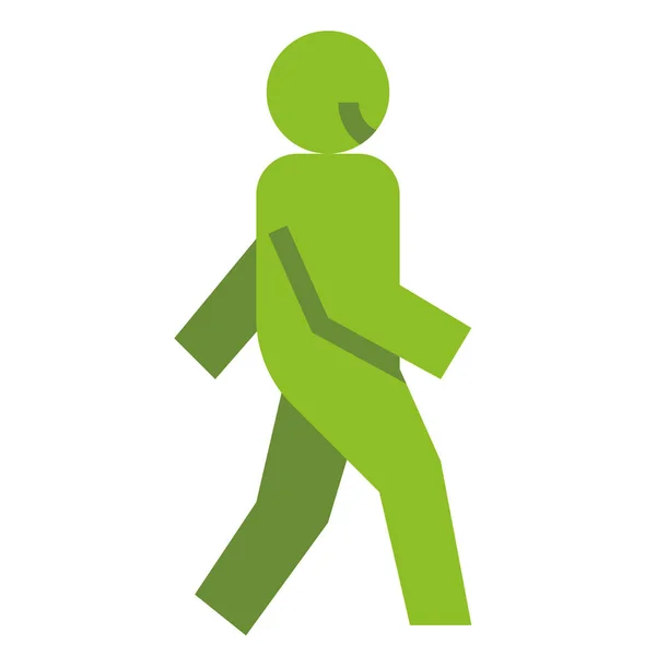 Exercice Jogging Rythme Icône — Image vectorielle