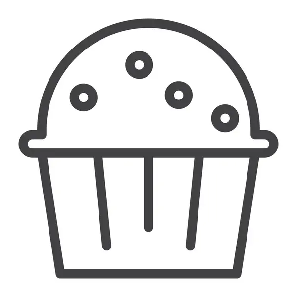 Cupcake Muffin Cake Icon — Wektor stockowy