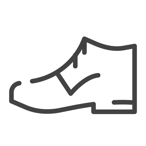Boot Αρσενικό Μοντέλο Εικονίδιο — Διανυσματικό Αρχείο
