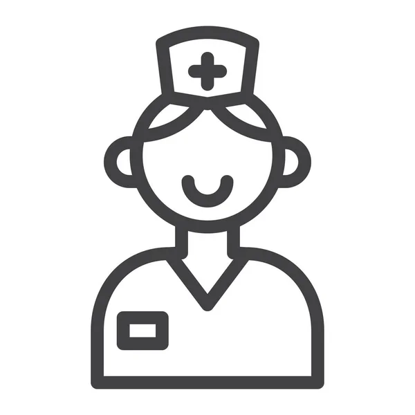 Doctor Nurse Uniform Icon — Stockový vektor