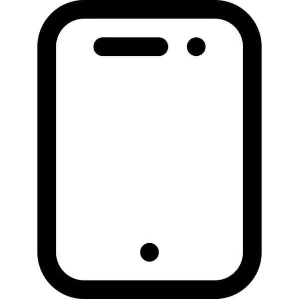Ícone Celular Telefone Smartphone — Vetor de Stock