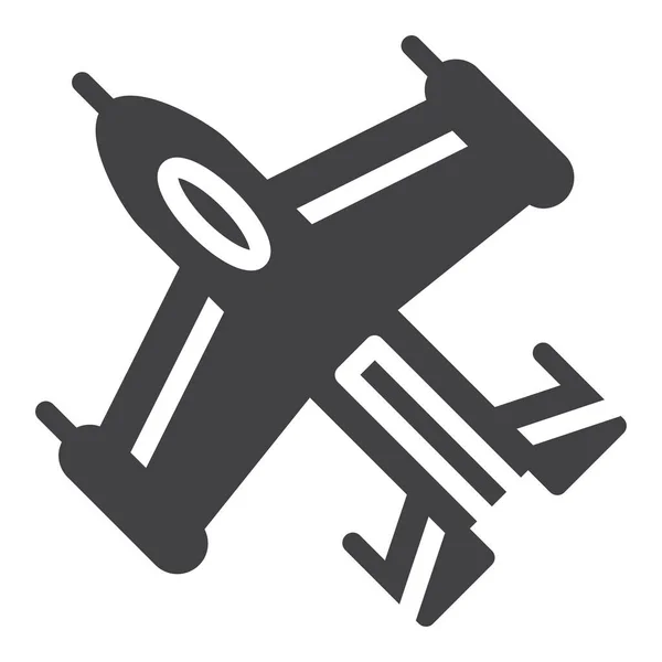 Military Jet Plane Icon — Wektor stockowy