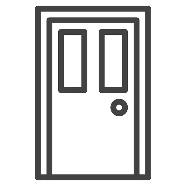 Door Exit Frame Icon — Stockvector