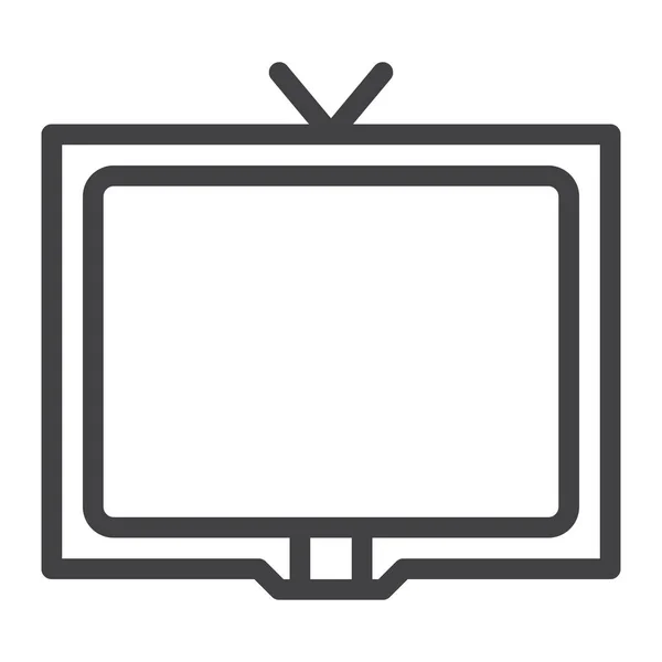 电视电视天线图标 — 图库矢量图片
