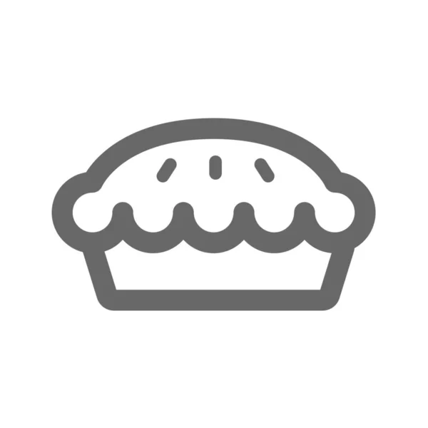 Bake Bakery Bread Icon Outline Style — Stock Vector