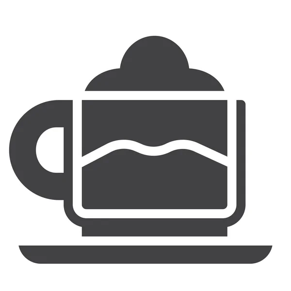 Latte Cup Coffee Icon — Wektor stockowy