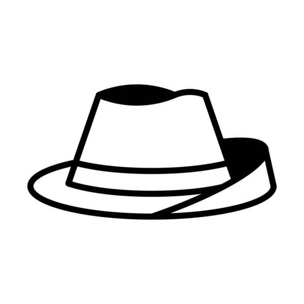 外型配饰帽时尚图标 — 图库矢量图片