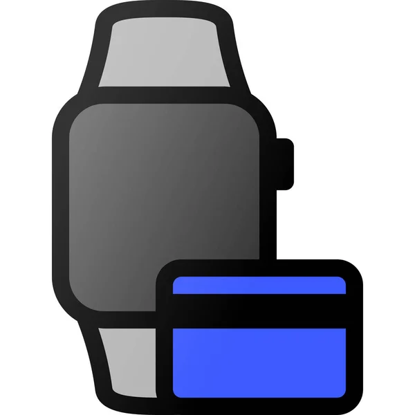 Smartwatch Musics Mart Icon — Stockvektor