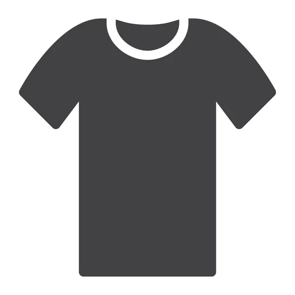 Vêtements Vêtement Chemise Icône — Image vectorielle