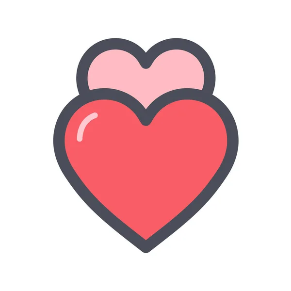 Amor Amante Casarse Icono Categoría Amor Romance — Vector de stock