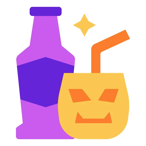 Beverage Cocktail Drinks Icon — Stock Vector