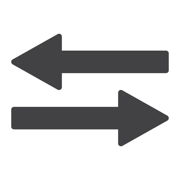 Pfeile Links Rechts Symbol Der Kategorie Infrastruktur — Stockvektor