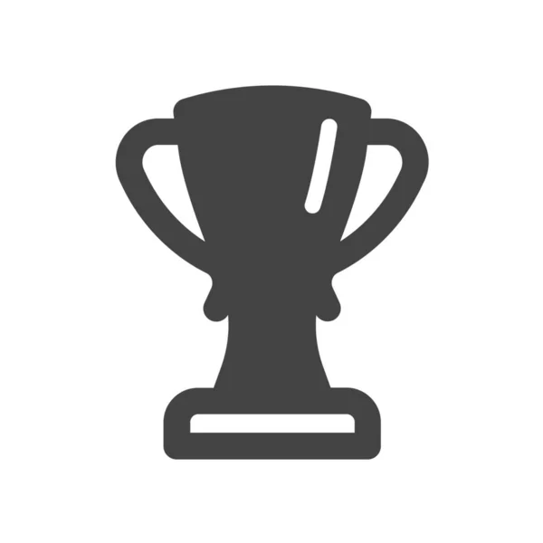 Award Badges Champion Icon Solid Style — Stock Vector