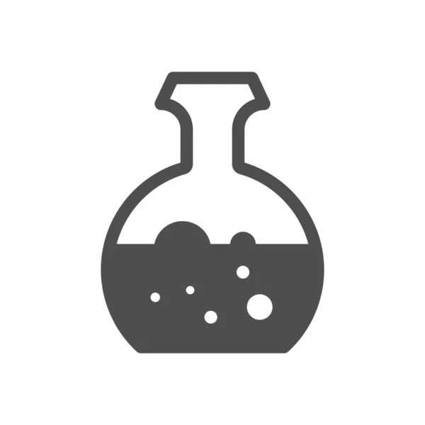 Corona Química Covid19 Icono — Vector de stock