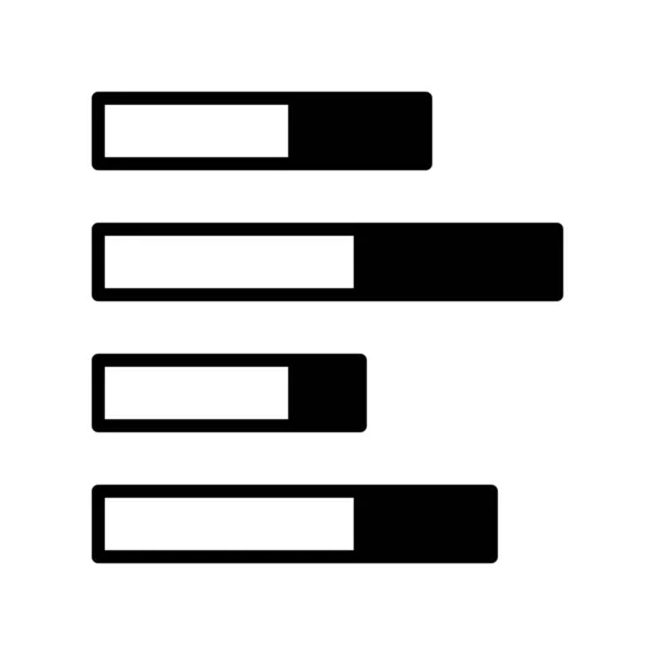 Analytics Diagramm Finanz Ikone Soliden Stil — Stockvektor