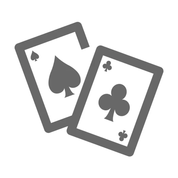 Ícone Jogo Casino Apostas — Vetor de Stock