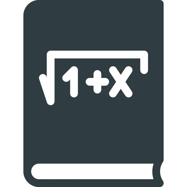 Ikona Kopírování Obsahu Knihy Jednolitém Stylu — Stockový vektor