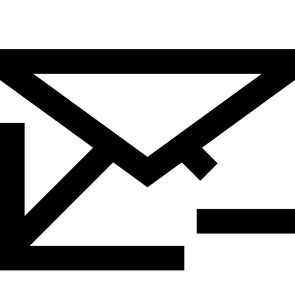 Mail Brief Symbol — Stockvektor