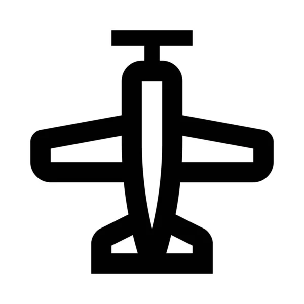 Ikona Samolotu Baby Plane Kategorii Dzieci Dzieci Dzieciństwo — Wektor stockowy