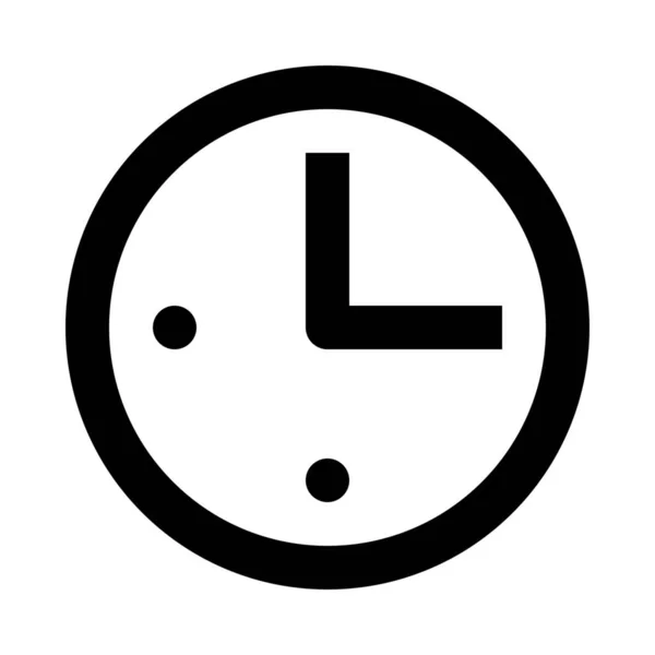 サイン 記号カテゴリの目覚まし時計のスケジュールアイコン — ストックベクタ
