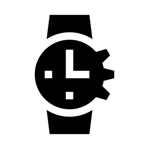 Relógios Relógio Ícone Relógio Pulso —  Vetores de Stock