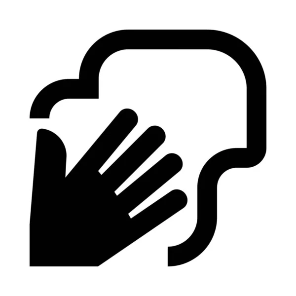 Ikona Serwetki Ręcznej Covid — Wektor stockowy