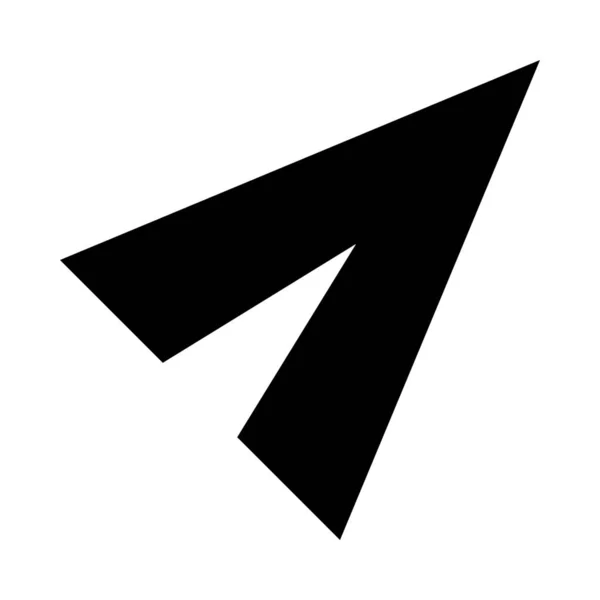 Papier Avion Terrain Jeu Icône — Image vectorielle