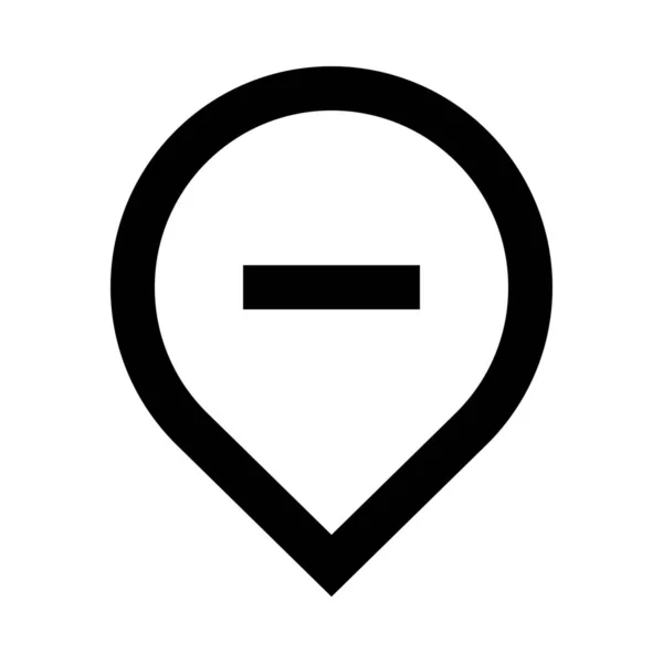 Geotag Location Map Symbol — Stockvektor