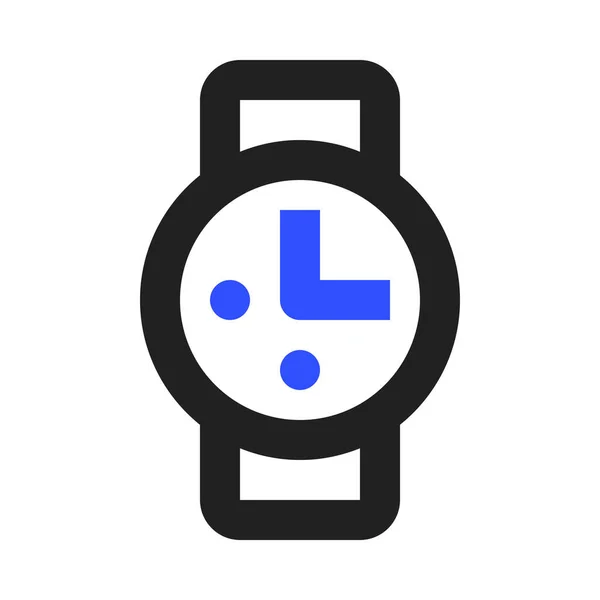 Reloj Icono Programación Eventos Categoría Signos Símbolos — Archivo Imágenes Vectoriales