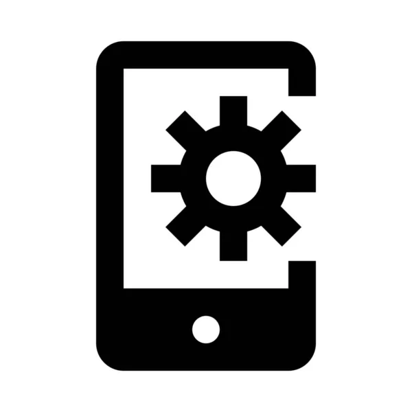 Icône Vitesse Appareil Personnalisation Dans Catégorie Appareils Mobiles Applications — Image vectorielle