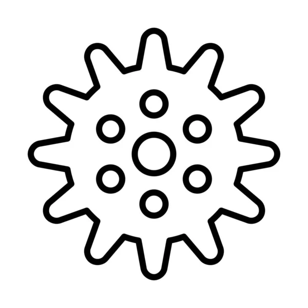 Значок Параметрів Коробки Передач Стилі Контур — стоковий вектор