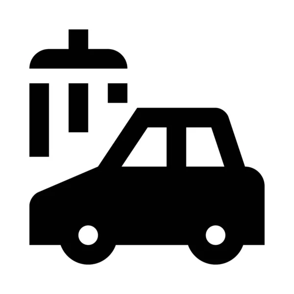 Auto Coche Coche Icono Del Coche — Vector de stock