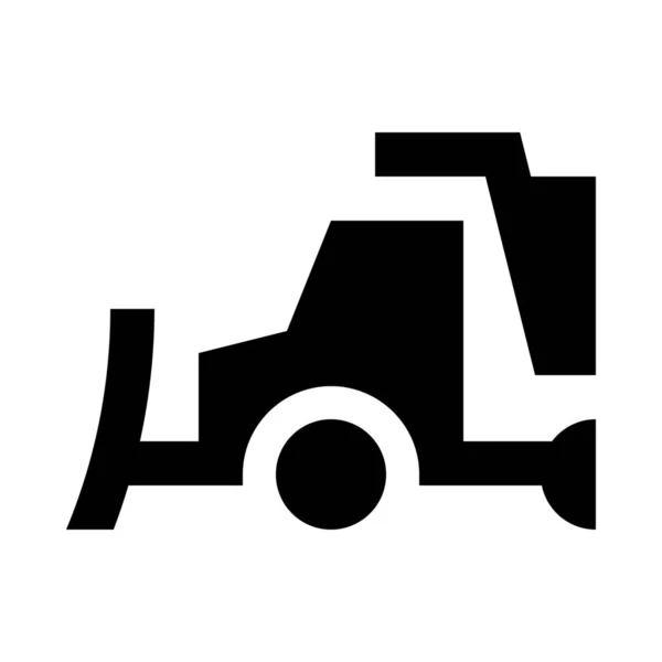 Auto Schoonmaken Ploeg Pictogram — Stockvector