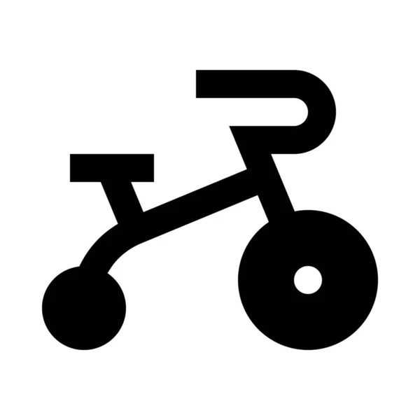 Baby Bicycle Child Icon — Stock Vector