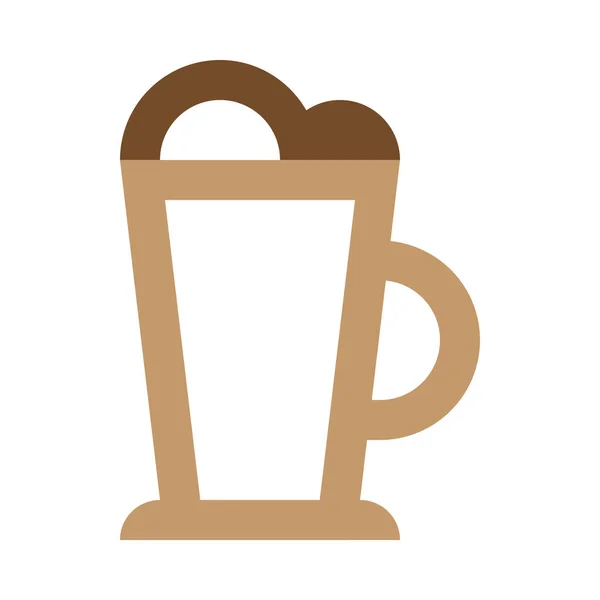 Koffiekopje Drinken Pictogram Eten Drinken Categorie — Stockvector