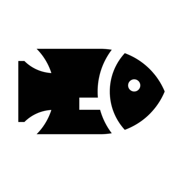 Animal Aquarium Fish Icon — Stock Vector