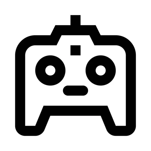 Icono Del Juego Del Dispositivo Control — Vector de stock