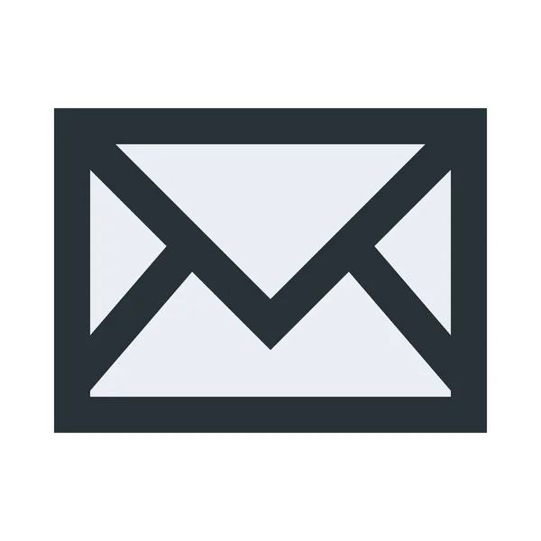 Ícone Carta Envelope Mail Categoria Infra Estrutura —  Vetores de Stock