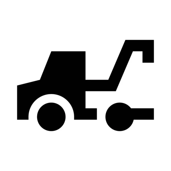 Breakdown Truck Evacuator Tow Truck Icon — Stock Vector