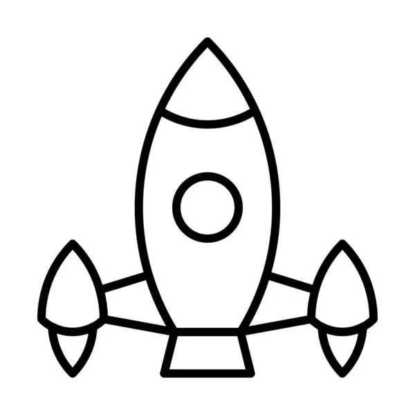 Значок Кишенькового Ракетного Гнізда Стилі Контур — стоковий вектор