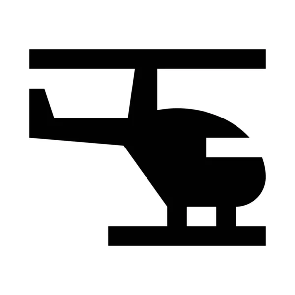 Luftbrücke Chopper Symbol — Stockvektor
