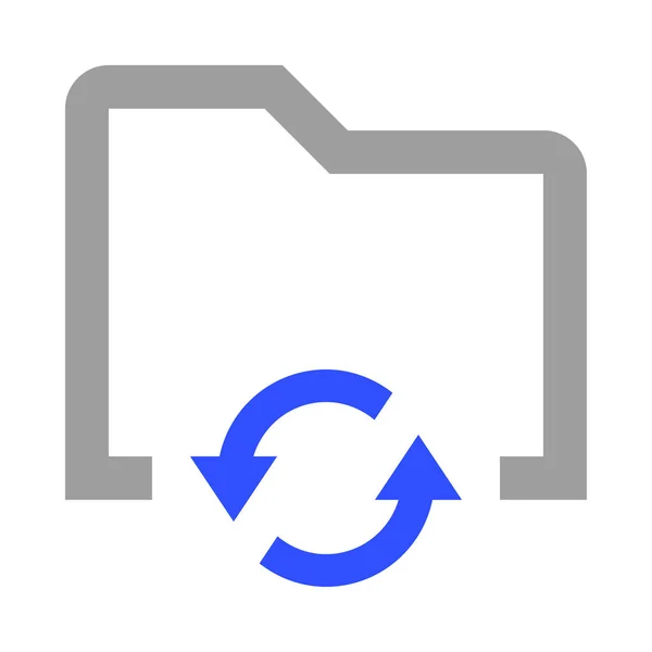 Icône Fichier Document Données — Image vectorielle