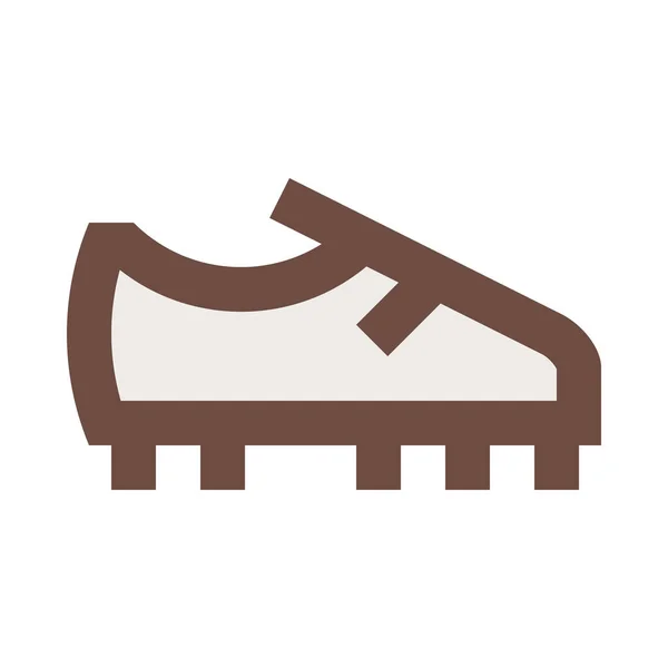 Stiefel Schuhe Schuhe Ikone Schuhe Kategorie — Stockvektor