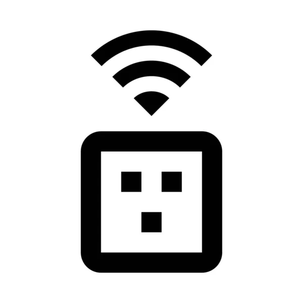 Controle Energiezuinig Pictogram — Stockvector