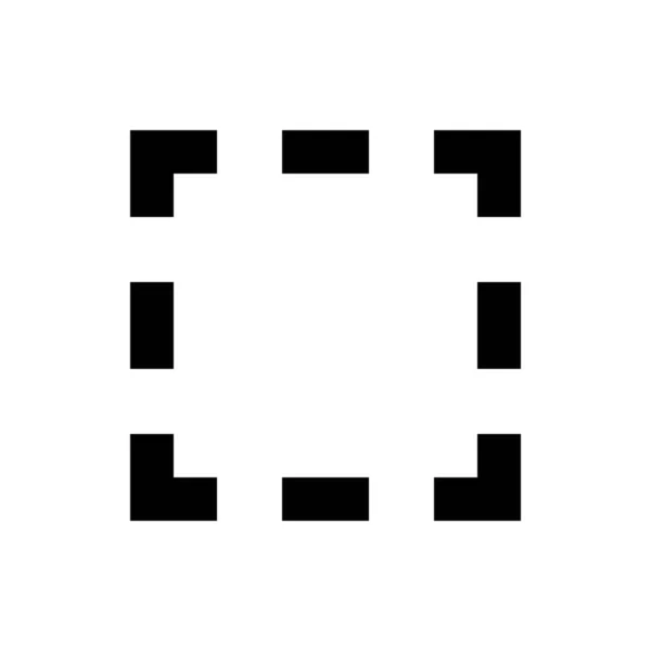 Befehl Gepunktetes Editor Symbol — Stockvektor