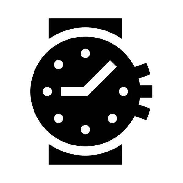 Relojes Reloj Icono Reloj Pulsera — Vector de stock