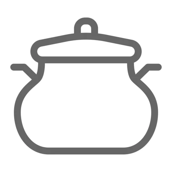 Значок Кухонного Посуду Приготування Їжі Категорії Їжа Напої — стоковий вектор