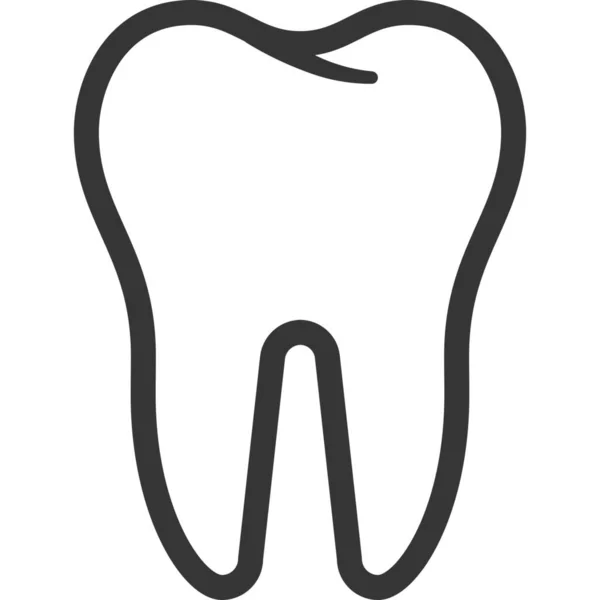 Tänder Tandläkare Ikon — Stock vektor
